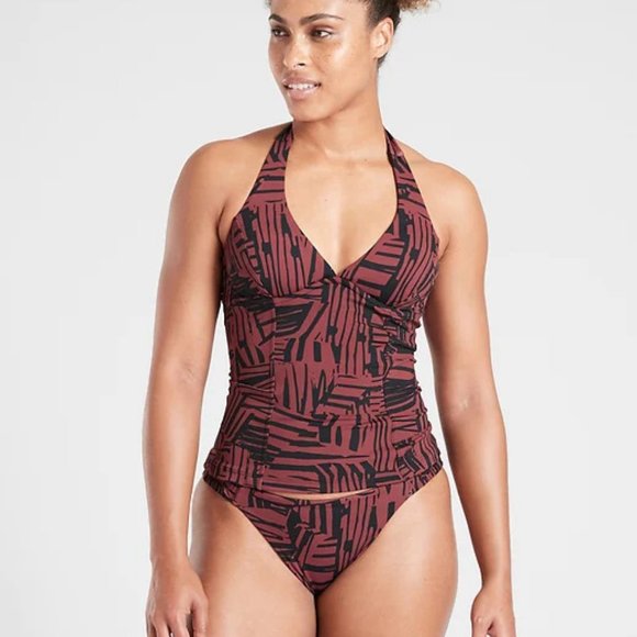 Athleta Sculpted Sienna Halter Tankini size 32B/C - Picture 1 of 3